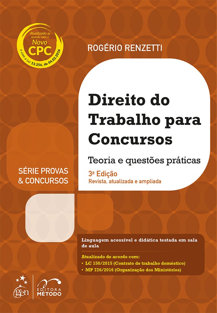capítulo por capítulo baixar Série Provas e Concursos - Direito do Trabalho para Concursos