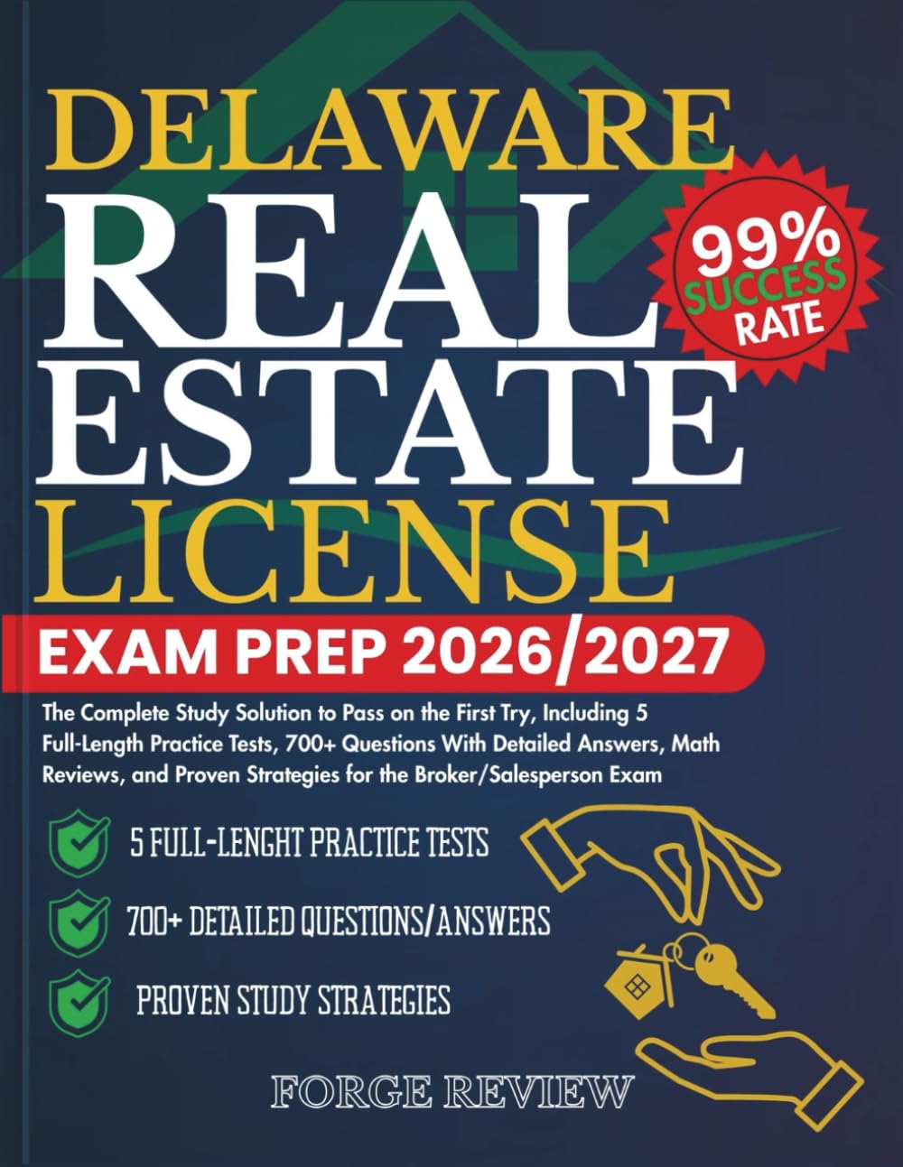DELAWARE Real Estate License Exam Prep 2026/2027: The Complete Study Solution to Pass on the First Try, Including 5 Full-Length Practice Tests, 700+... Strategies for the Broker/Salesperson Exam baixar o livro de graça
