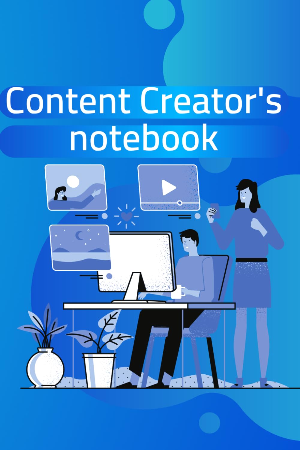 Content creator notebook: Plan and organized your content creator ideas 120 pges baixar livro de graça