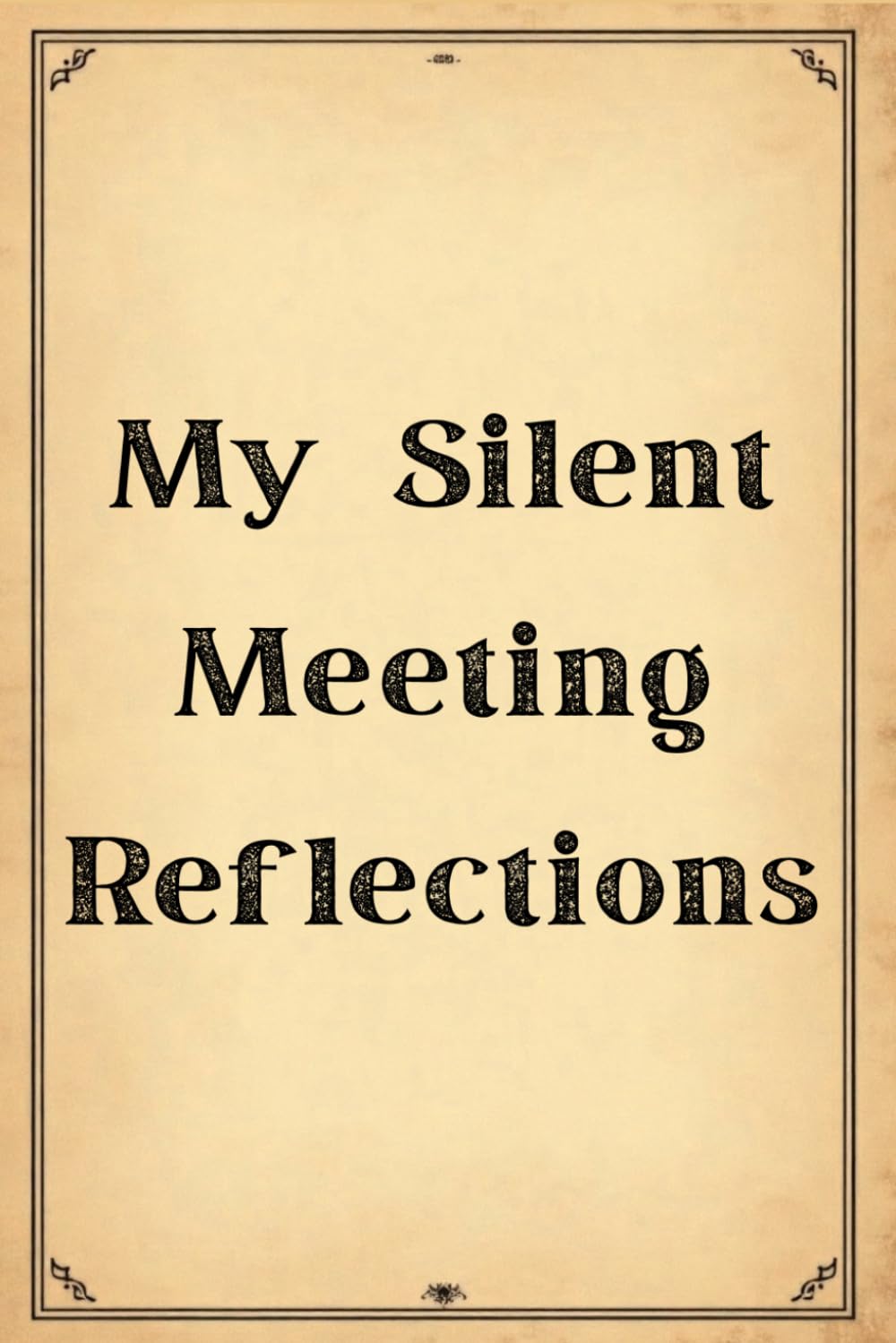 ler totalmente My Silent Meeting Reflections: 6x9 Lined Funny Work Notebook, 110 Page Office Gag Gift For Adults | Coworker White Elephant Gift Idea