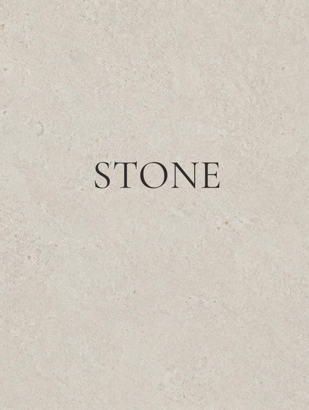 ler totalmente STONE: A Decorative Blank Coffee Table Book: A Minimalist Hardcover for Neutral Home Decor, Coffee Table Styling, Bookshelf Display & Everyday Writing