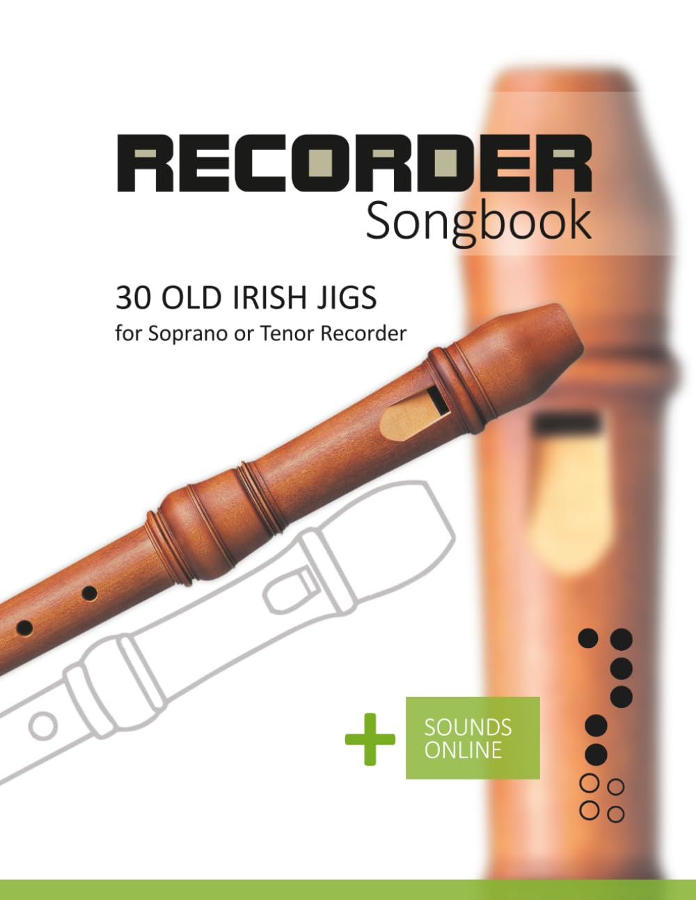 ler totalmente Recorder Songbook - Old Irish Jigs: for Soprano or Tenor Recorder + Sounds Online