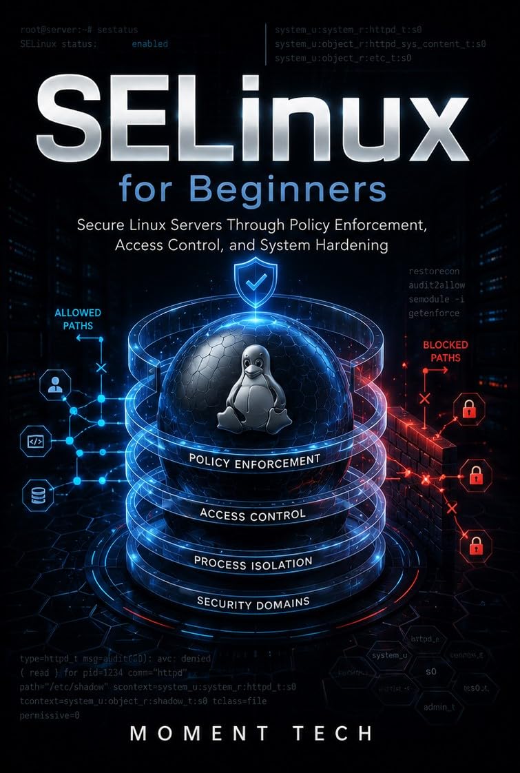 ler totalmente SELinux for Beginners: Secure Linux Servers Through Policy Enforcement, Access Control, and System Hardening (English Edition)