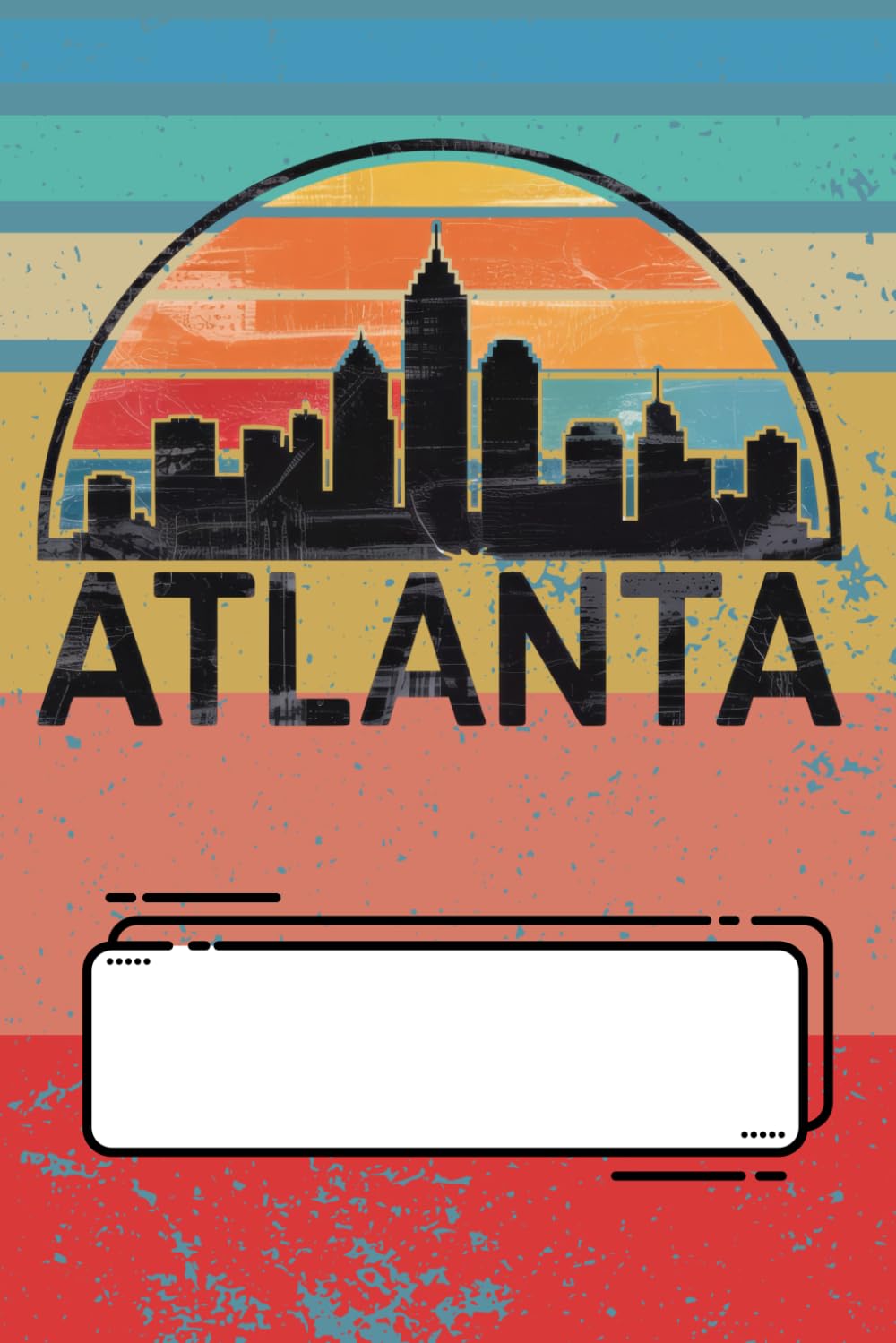 capítulo por capítulo baixar Atlanta Retro Skyline Notebook: Vintage Cityscape Journal | 150 Lined Pages | 6x9 Travel-Inspired Writing Notebook