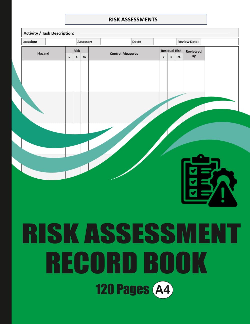 Risk Assessment Record Book: Simple Logbook to Record, Track & Improve Workplace Safety baixar livro de graça