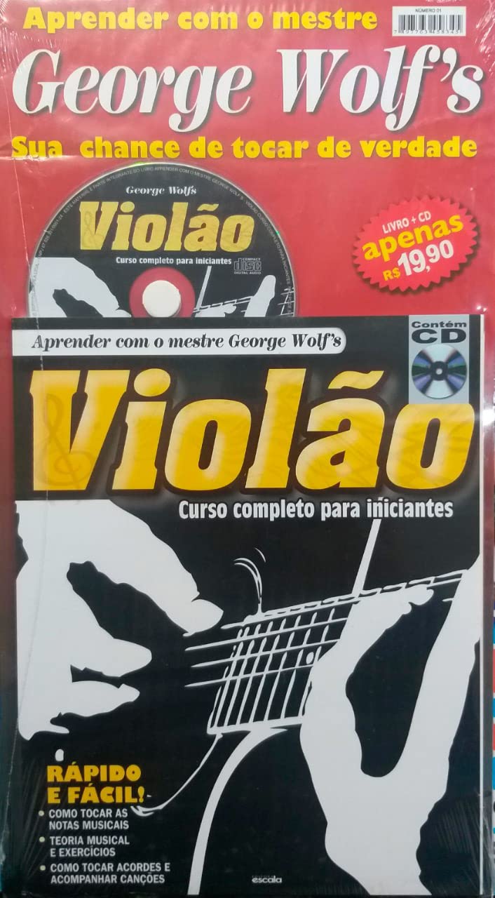 capítulo por capítulo baixar Aprender com o mestre George Wolfs - Violão com CD