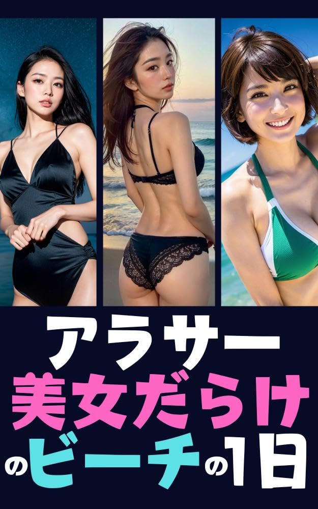 A day at the beach full of beautiful wome naround 30 years old AI gravure photo collection: A beautiful lady in a swimsuit bikini poses as a model showing... (eiaibijyogurabiasensyuu) (Japanese Edition) baixar livro de graça