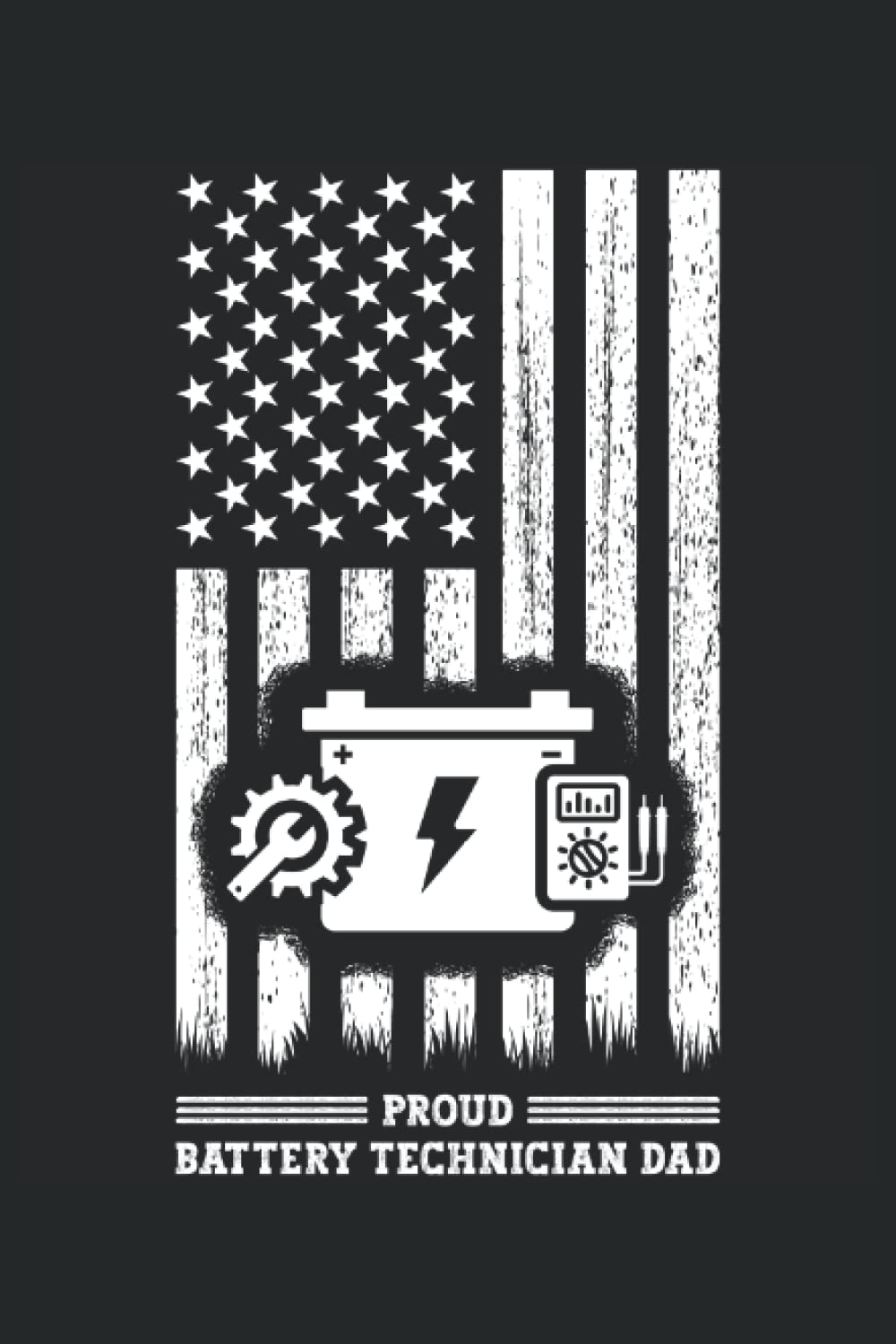 ler totalmente Proud Battery Technician Dad: This is an awesome journal with prompts to write in for every Battery Technician. This Notebook would make the perfect... for Every Battery Technician & Specialist.