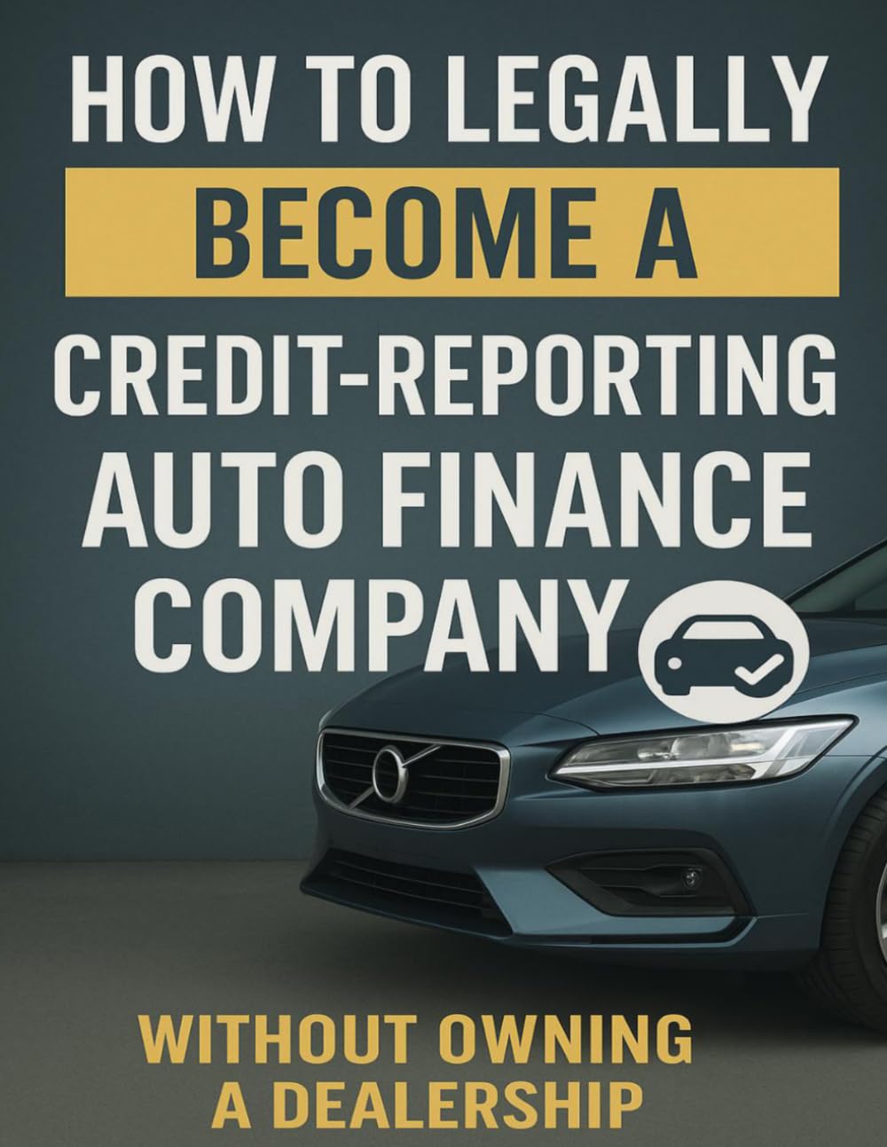 HOW TO LEGALLY BECOME A CREDIT REPORTING AUTO FINANCE COMPANY WITHOUT OWNING A DEALERSHIP baixar livro de graça