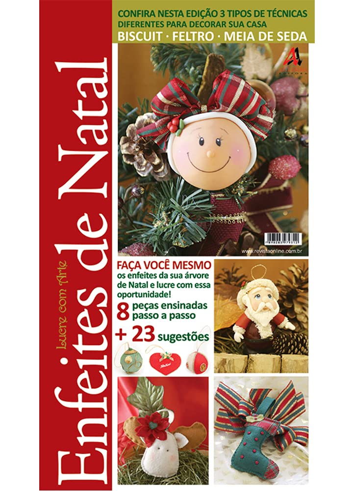 Lucre com Arte Enfeites de Natal: Edição 1