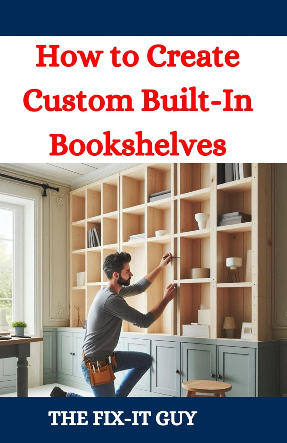 How to Create Custom Built-In Bookshelves: A DIY Guide to Maximizing Storage and Style with Built-In Shelving, Step-by-Step Plans, Woodworking Tips, and Interior Design Ideas (The Fixers Handbook) baixar livro de graça