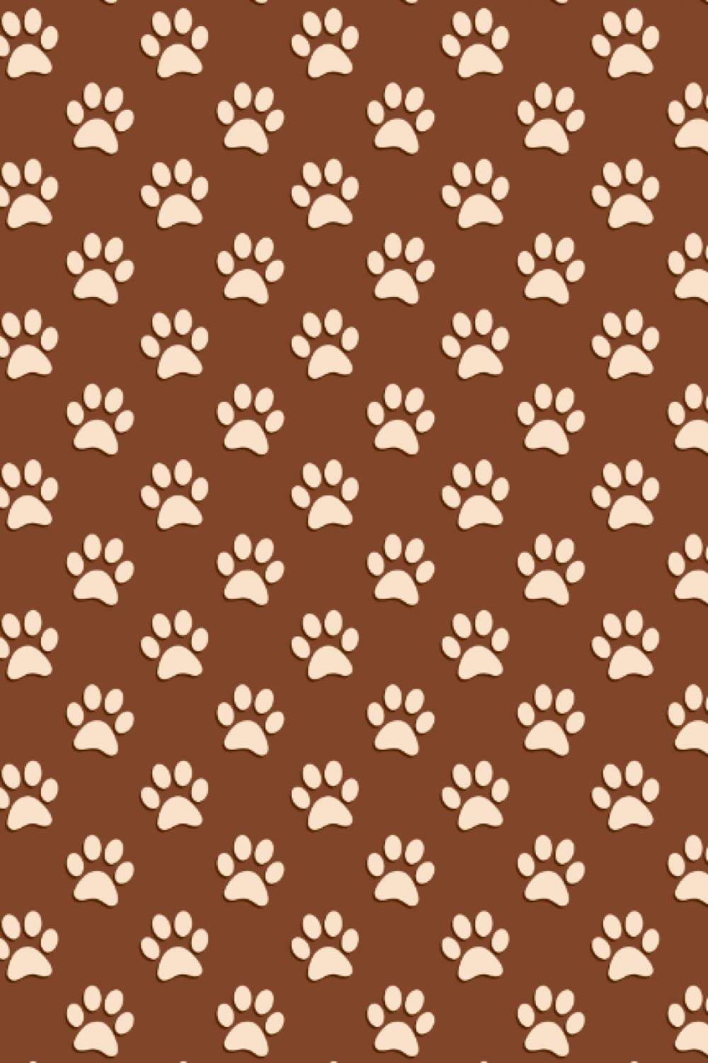 capítulo por capítulo baixar Notebook: Dog Paw Brown Print Composition Notebook - College Ruled 100 Pages: College Ruled 100 Pages - 6x9 Paperback