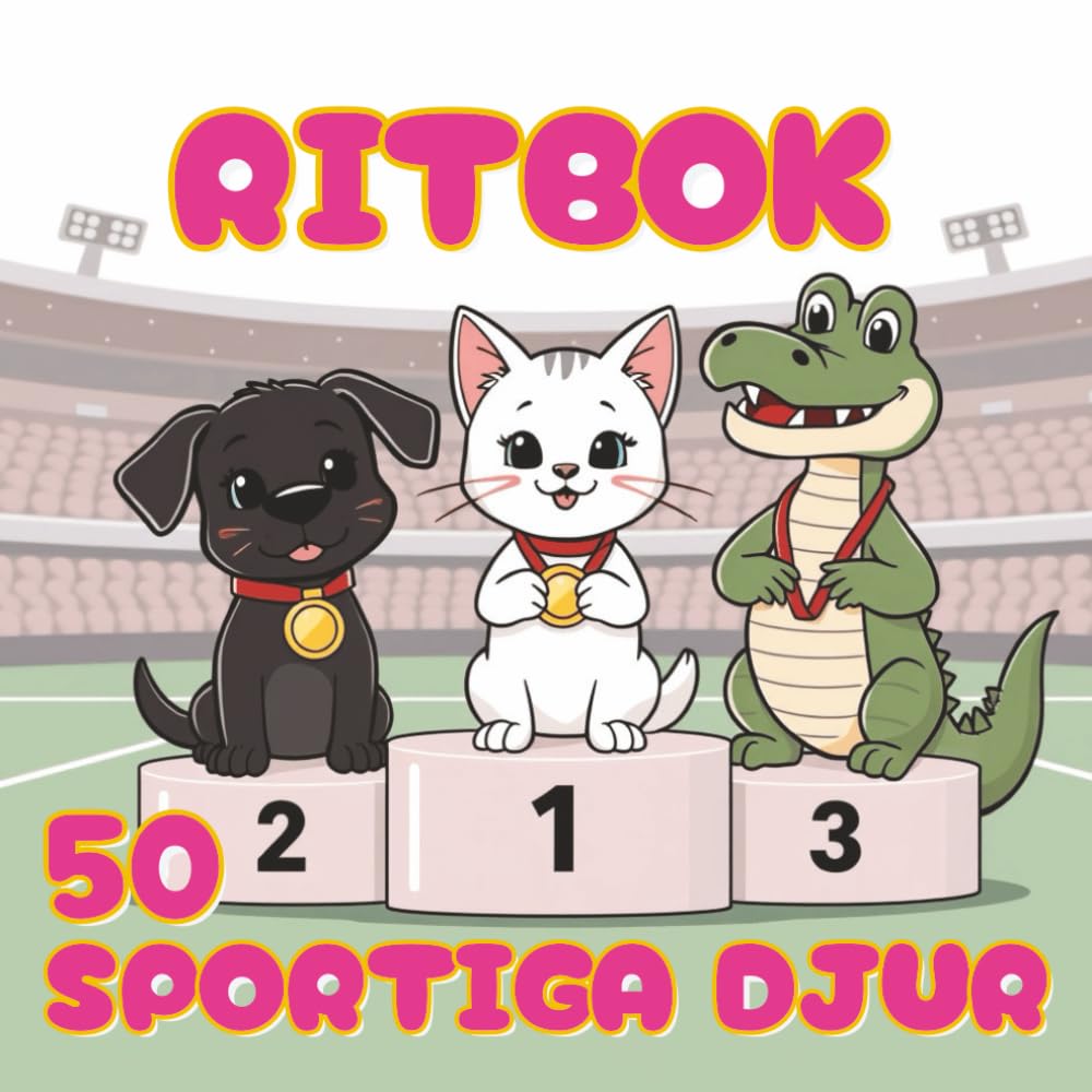 ler totalmente RITBOK 50 SPORTIGA DJUR (Swedish Edition)