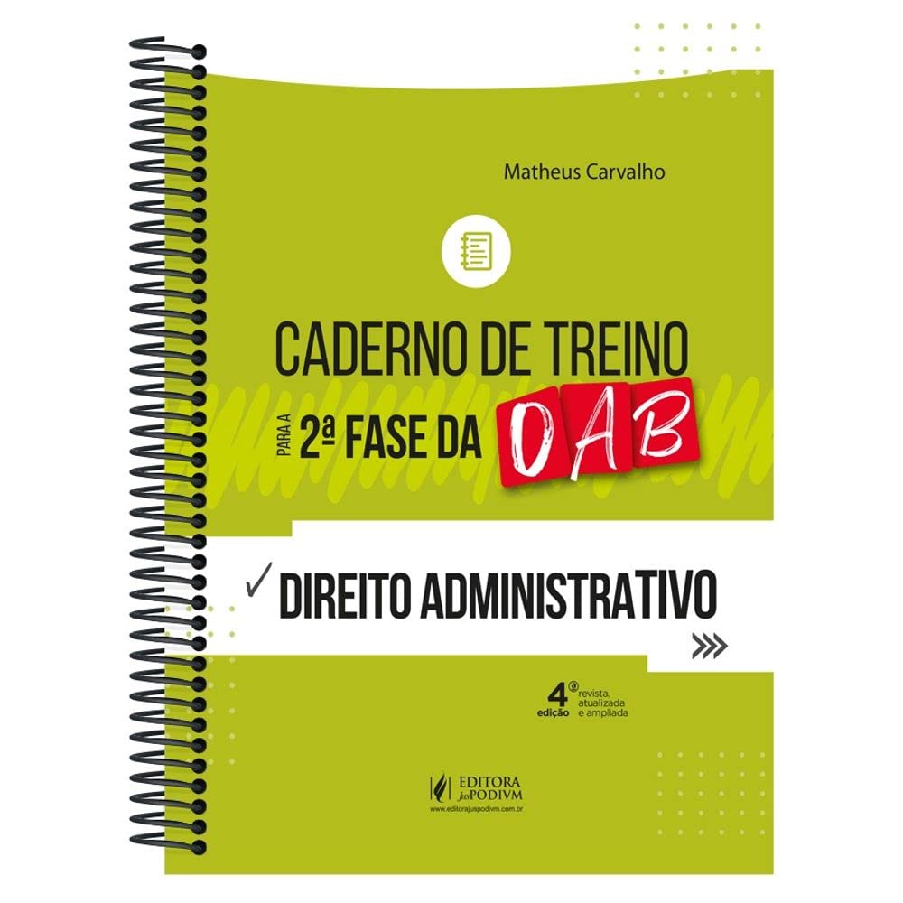 ler totalmente Caderno de Treino Para a 2ª Fase da OAB - Direito Administrativo
