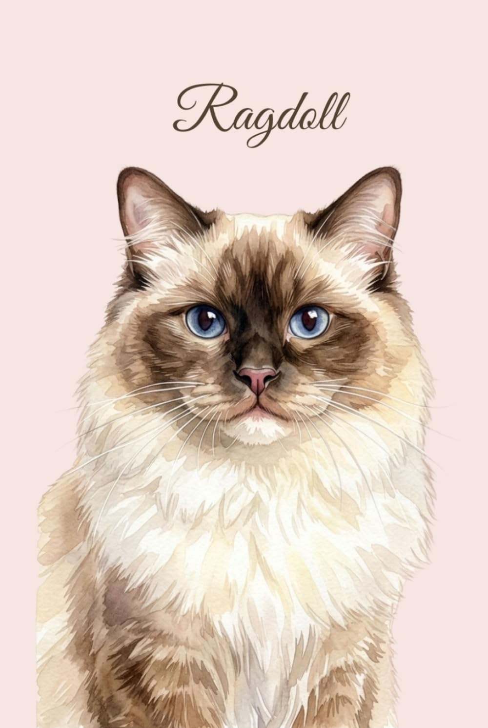 ler totalmente Lined Notebook 6x9: Ragdoll Cat Notebook for Studying, Work, Note Taking | Cute Watercolor Cat Portrait Journal for School, College, University | Feline Lover Gift for Women, Men, Teens (Cat breeds)