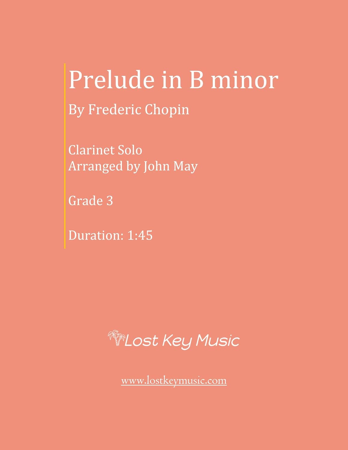 Prelude in B Minor: Bb Clarinet Solo (English Edition) baixar o livro de graça