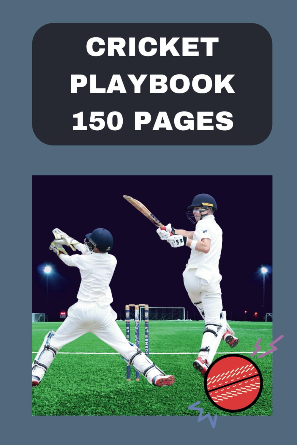 capítulo por capítulo baixar Cricket Playbook: Full-Page Blank Field Diagrams for Strategy and Planning