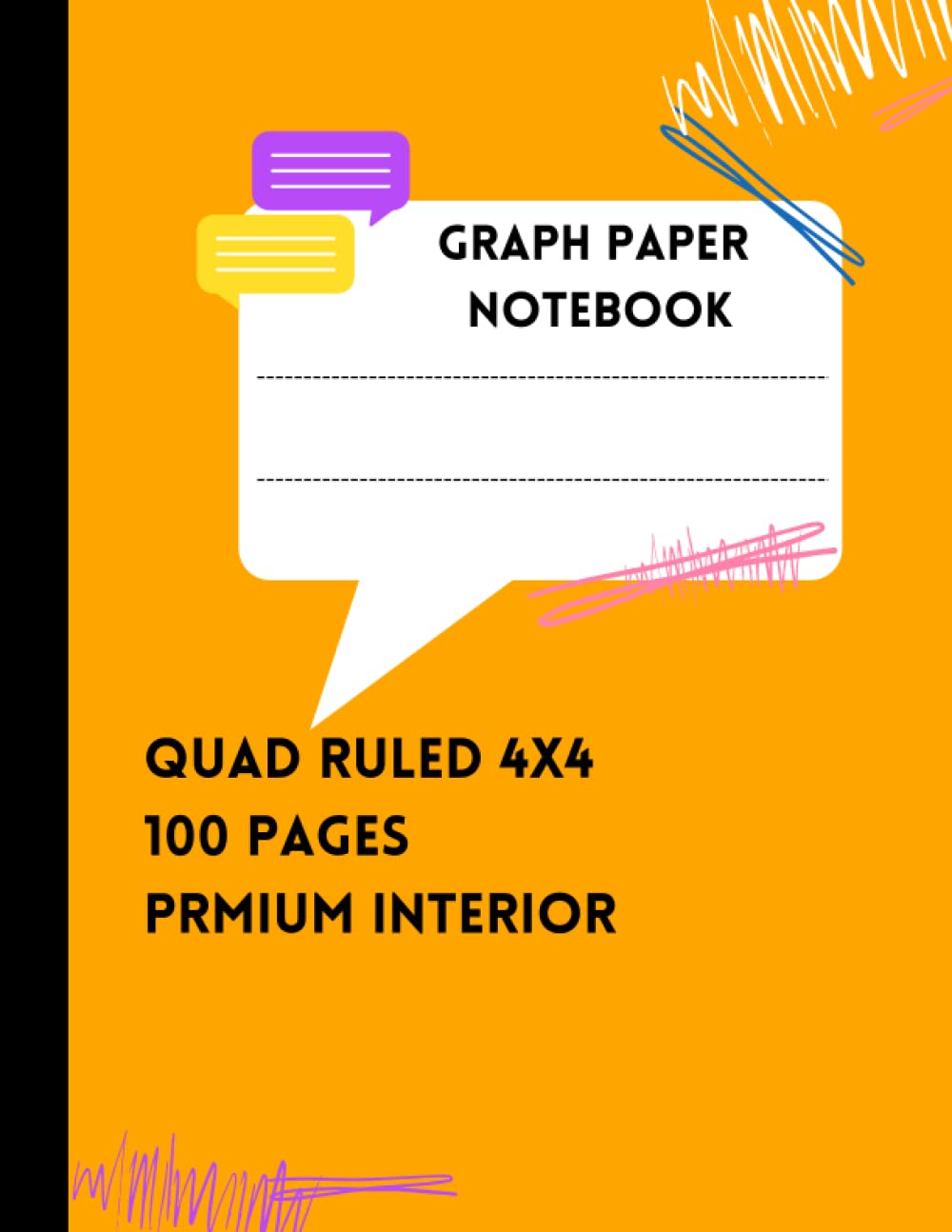 Graph Paper Notebook Premium Interior Orange Cover: Orange Grid Composition Book for Math and Science Students 4x4 Quad Ruled (Large 8.5 x 11) 100 Pages baixar o livro de graça