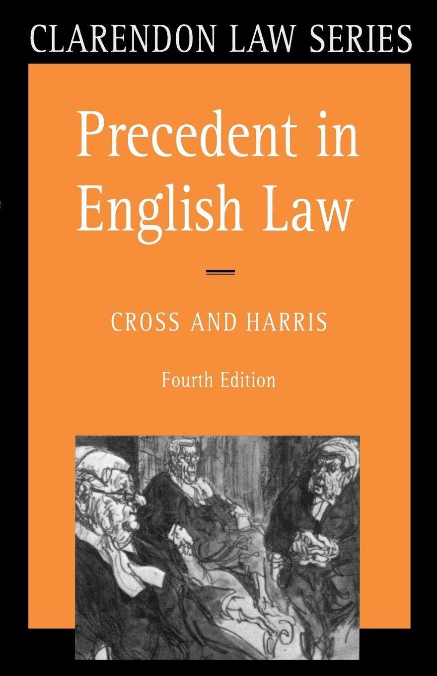 ler totalmente Precedent in English Law