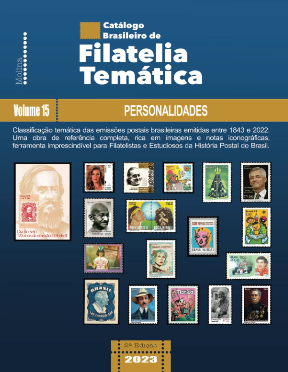 capítulo por capítulo baixar Catálogo Brasileiro de Filatelia Temática: Volume 15 – Personalidades (Catálogo Brasileiro de Filatelia Temática (2ª Edição)) (Portuguese Edition)