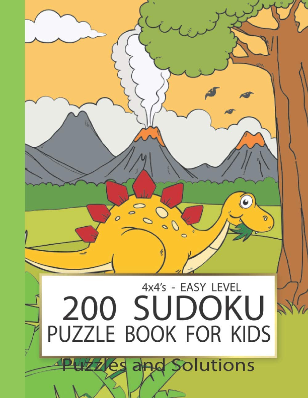Sudoku Puzzle Book For Kids: Easy Level sudoku books for Beginner - large print with solution - Logic Puzzles Game for gift, children - 4x4's / 200 Puzzles - Two Puzzle Per Page (Volume 3) baixar o livro de graça