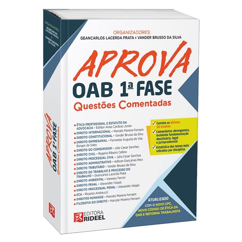 Aprova Oab 1ª Fase. Questões Comentadas baixar livro de graça