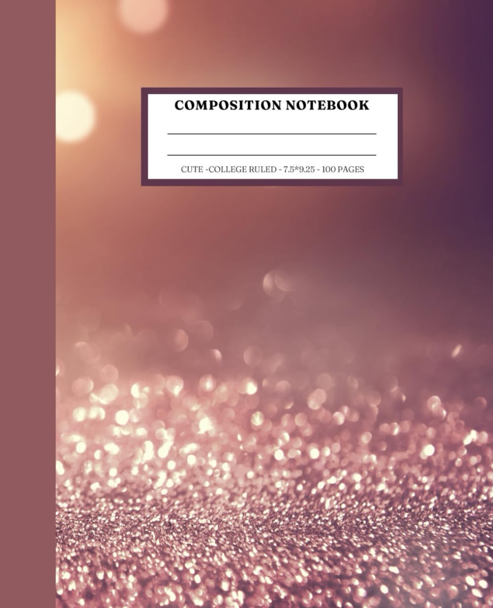 Composition Notebook: College Ruled Showgirl Notebook Journal Taylor Inspired glitter 7.5 x 9.25, 100p baixar o livro de graça