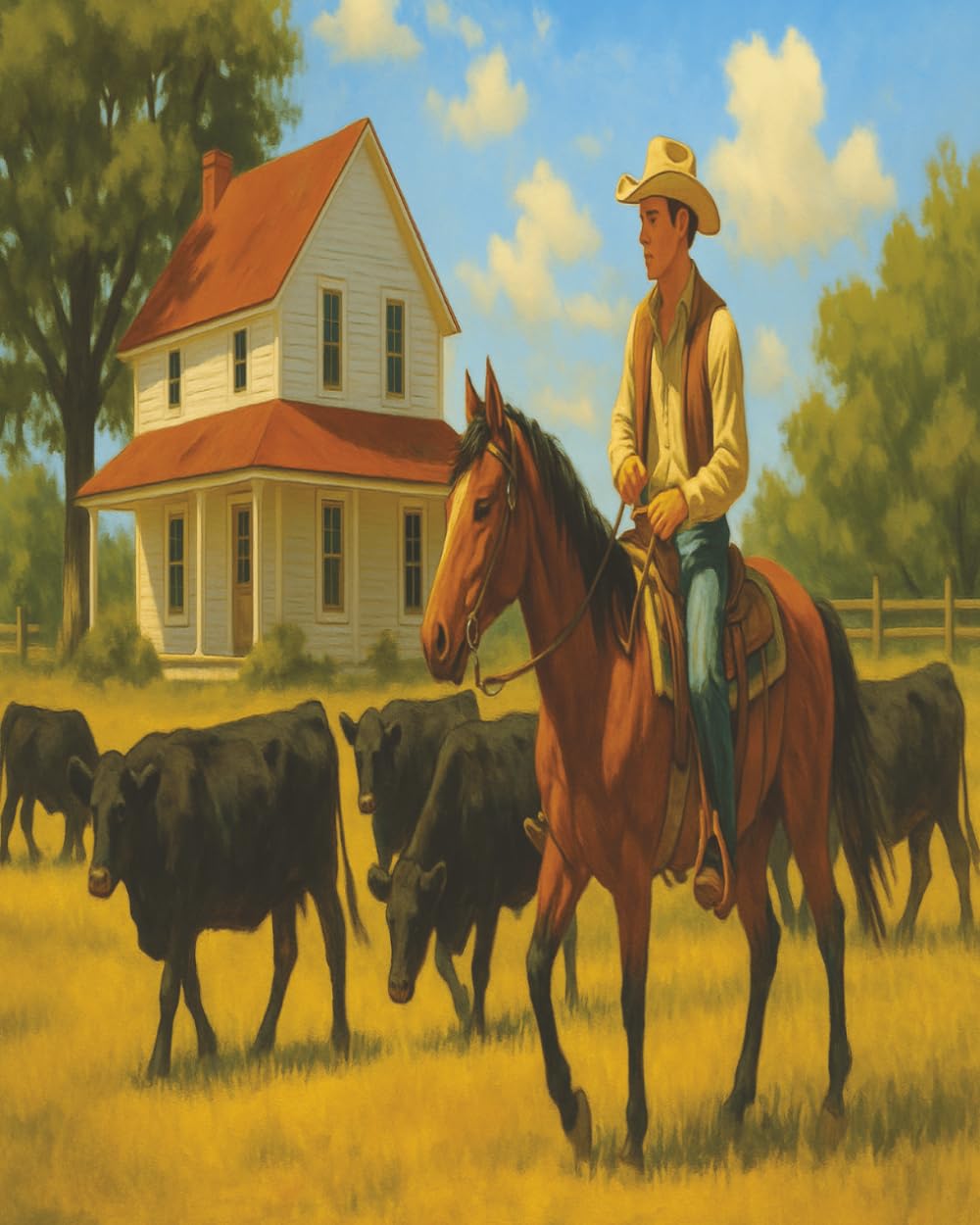 Cowboy Journal: Blank Lined Pages for Rodeo Fans, Ranch Life Reflections & Western Notes baixar livro de graça