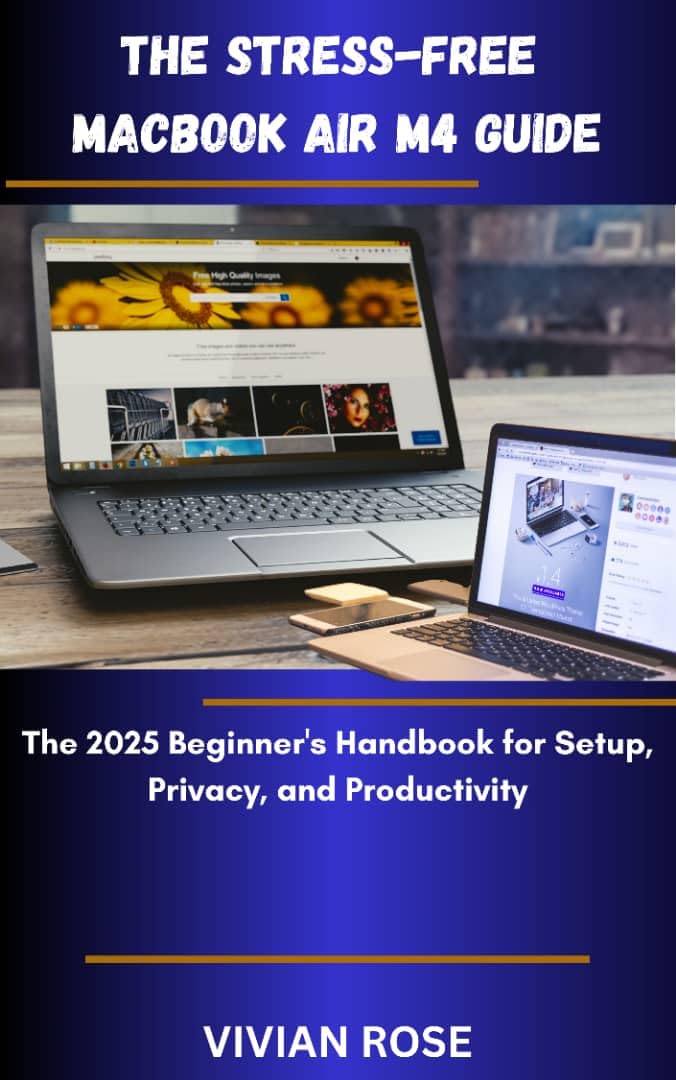 capítulo por capítulo baixar The Stress-free MacBook Air M4 Guide: The 2025 Beginner's Handbook For Setup, Privacy, And Productivity (English Edition)