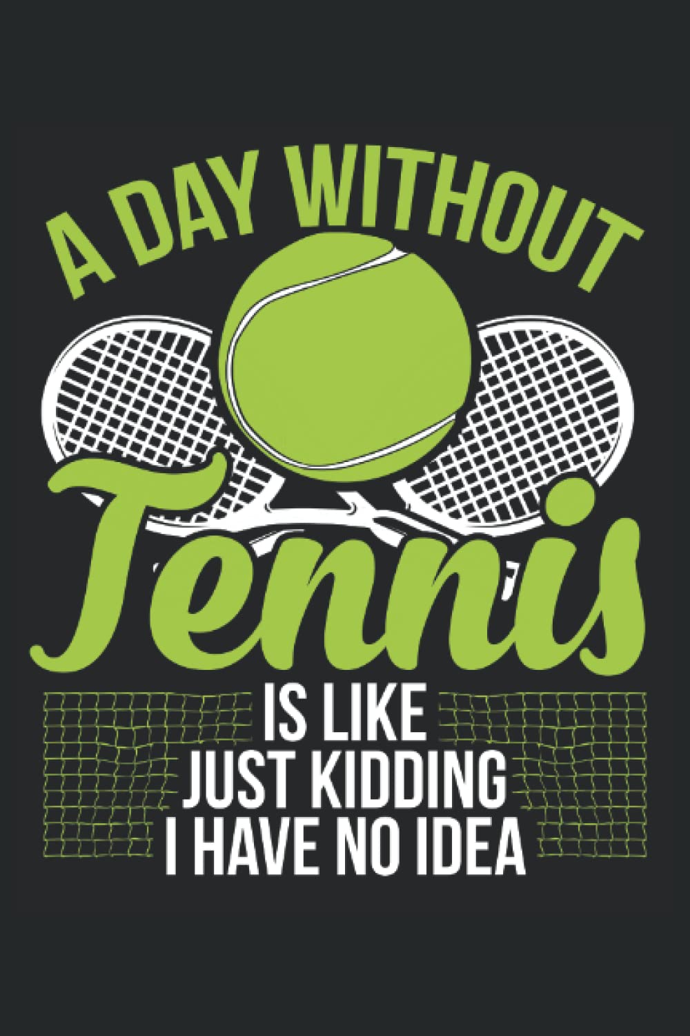 A day without tennis: Dot Grid Jounal ToDo Exercise Book or Diary 6" x 9" (15.24 x 22.86 cm) 120 pages baixar livro de graça