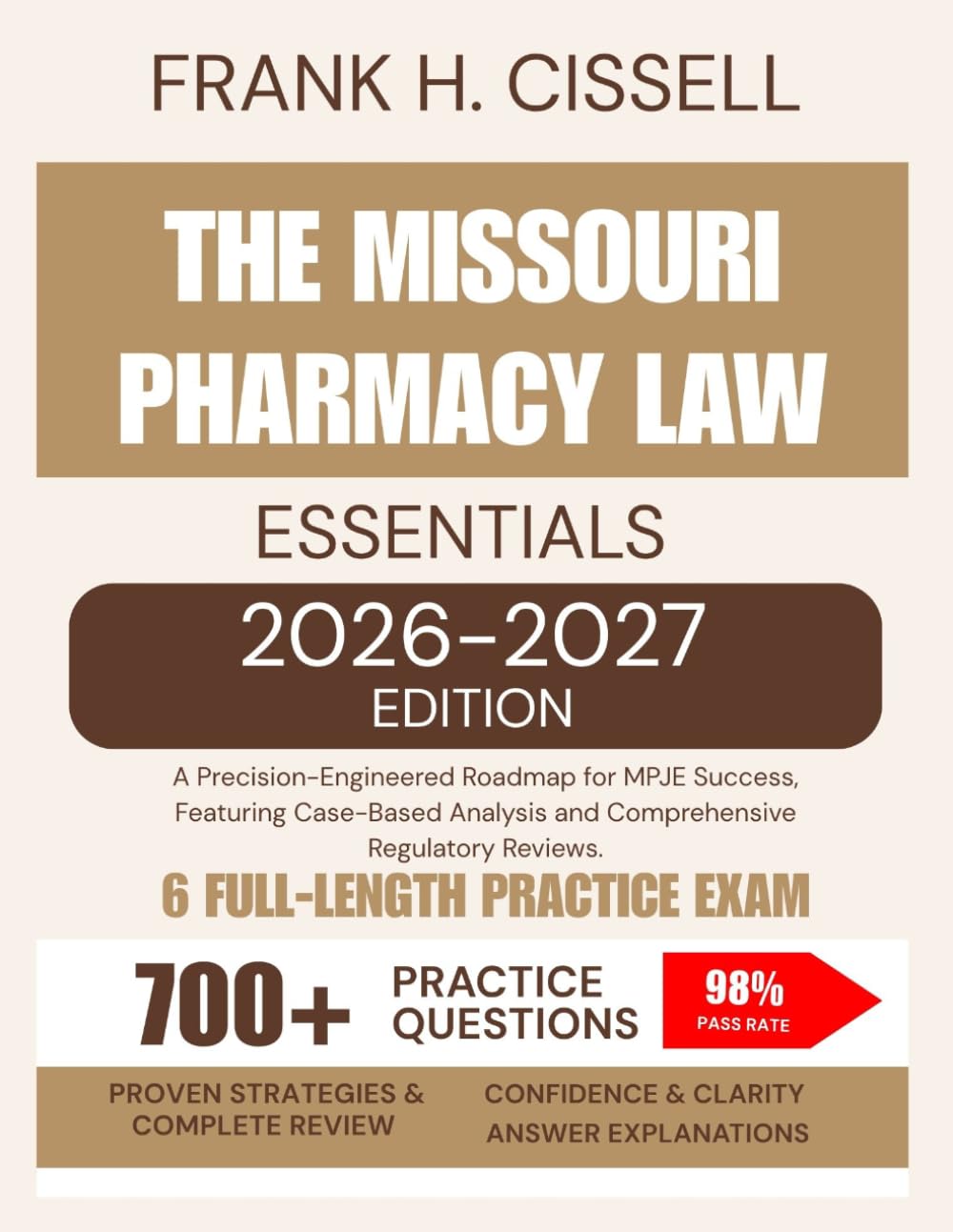 The Missouri Pharmacy Law Essentials 2026-2027 Edition: A Precision-Engineered Roadmap for MPJE Success, Featuring Case-Based Analysis and Comprehensive Regulatory Reviews. baixar livro de graça