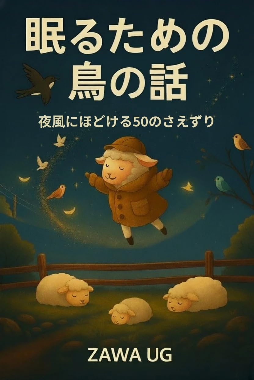 ler totalmente nemuru tame no tori no hanasi: yokaze ni hodokeru gojyuu no saezuri ne oti suru tame no hon series (bed time dokusyo) (Japanese Edition)