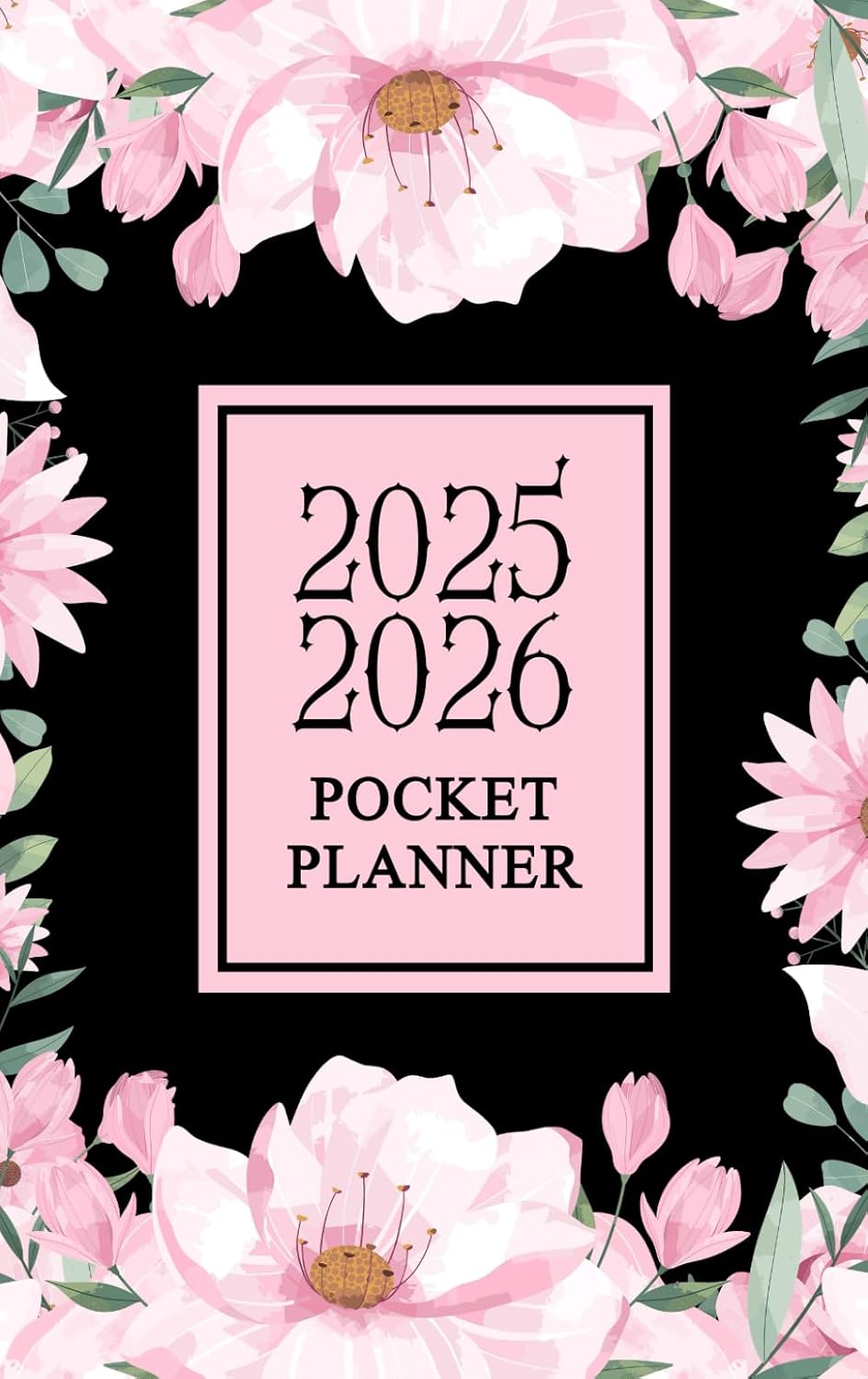 ler totalmente pocket calendar 2025 2026: For Purse Small Size Monthly Planner from January 2025 to December 2026
