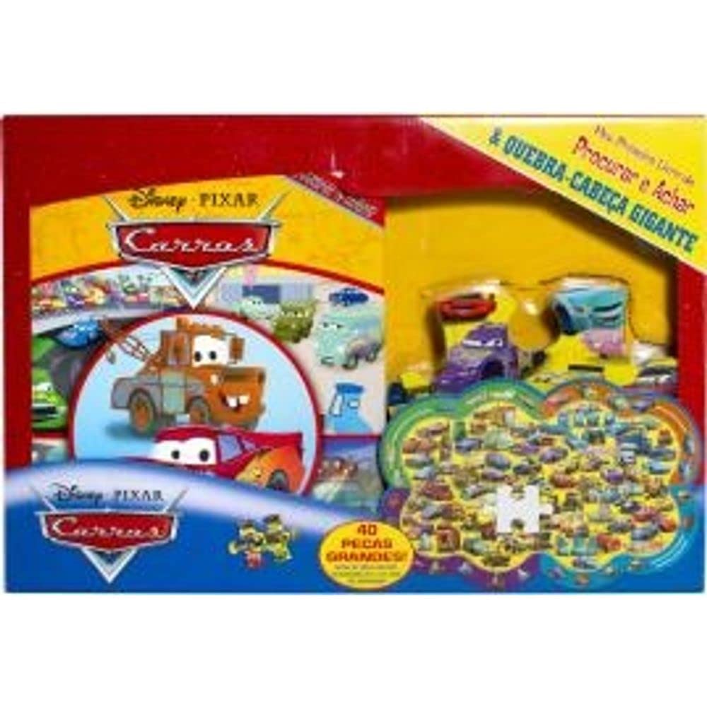 Disney. Meu Primeiro Livro de Procurar & Quebra-Cabeças. Carros