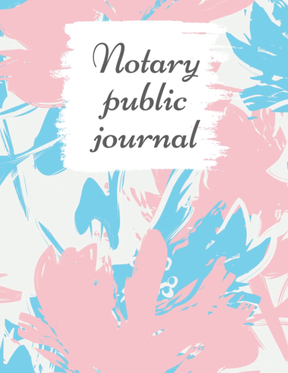 ler totalmente Notary public journal: Official notary public record logbook - 300 plus notarial acts record book for loan signing agents, men and women with florals print design