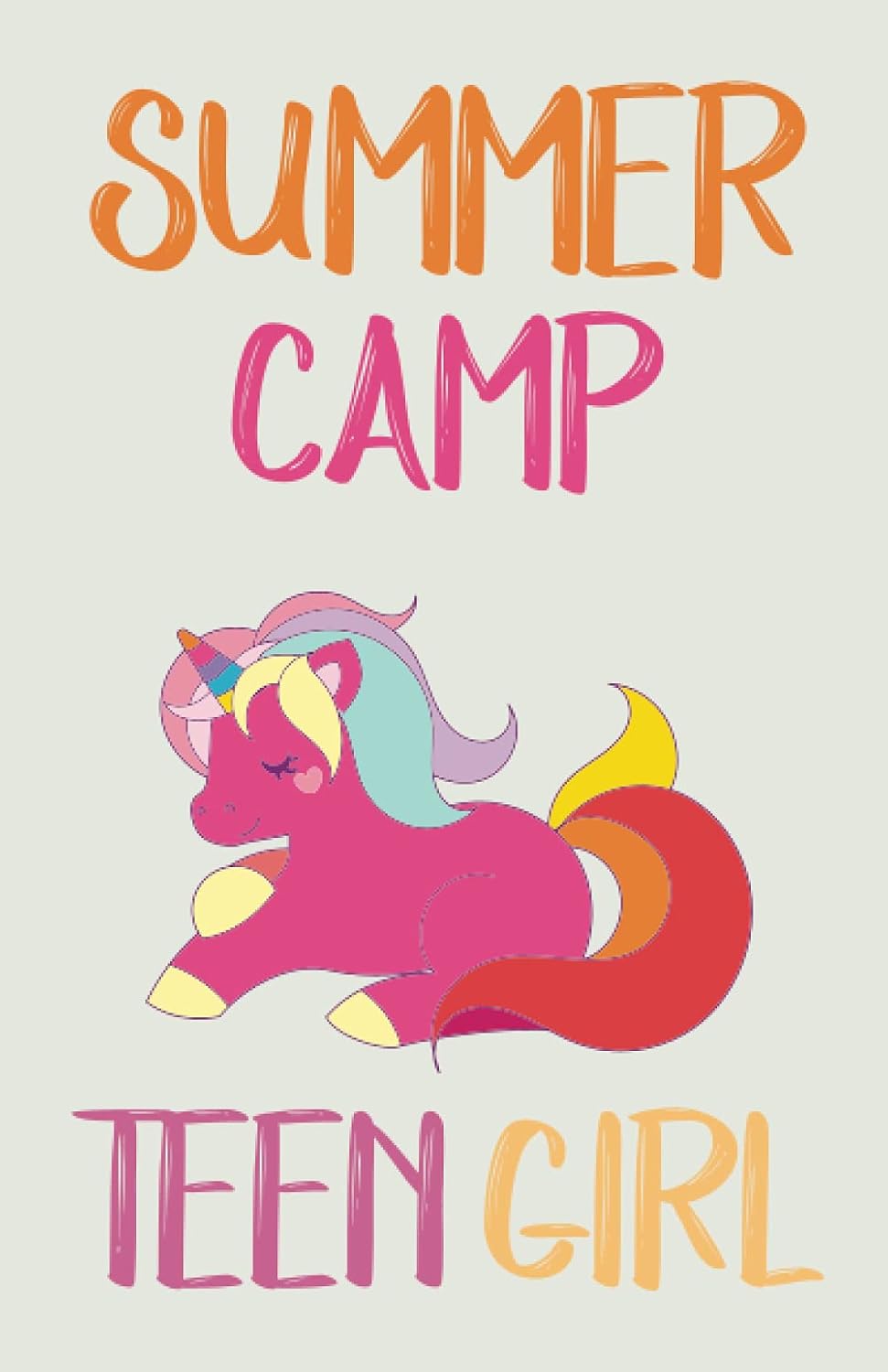 ler totalmente Summer Camp Teen Girl Notebook: Lined Notebook, Camping Journal, Cute Keepsake Memory Notebook for Children