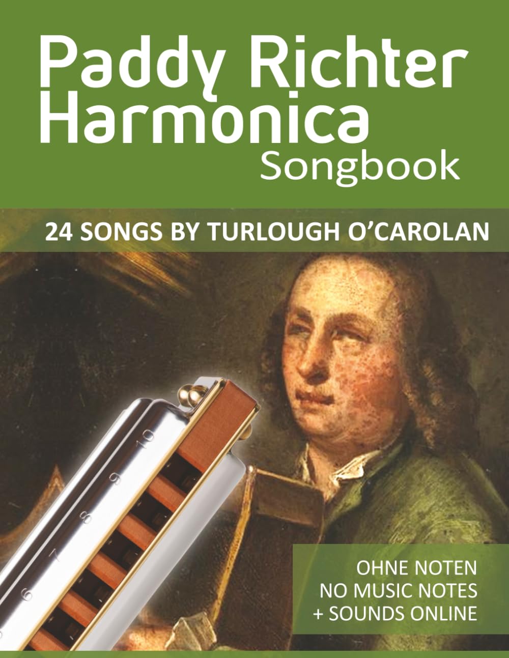 capítulo por capítulo baixar Paddy Richter Harmonica Songbook - 24 songs by Turlough O'Carolan: Ohne Noten - no music notes + Sounds online (Bluesharp Songbooks)