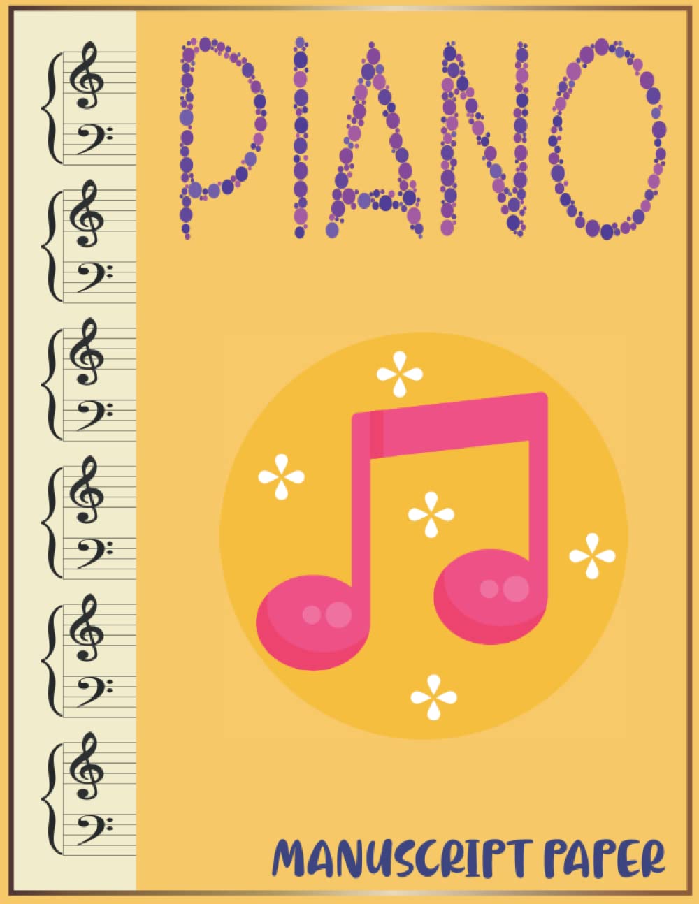 capítulo por capítulo baixar Piano Sheet Notebook: Blank Piano Sheet Music | 6 Grand Staves Music Score Book For Composition And Theory Practice