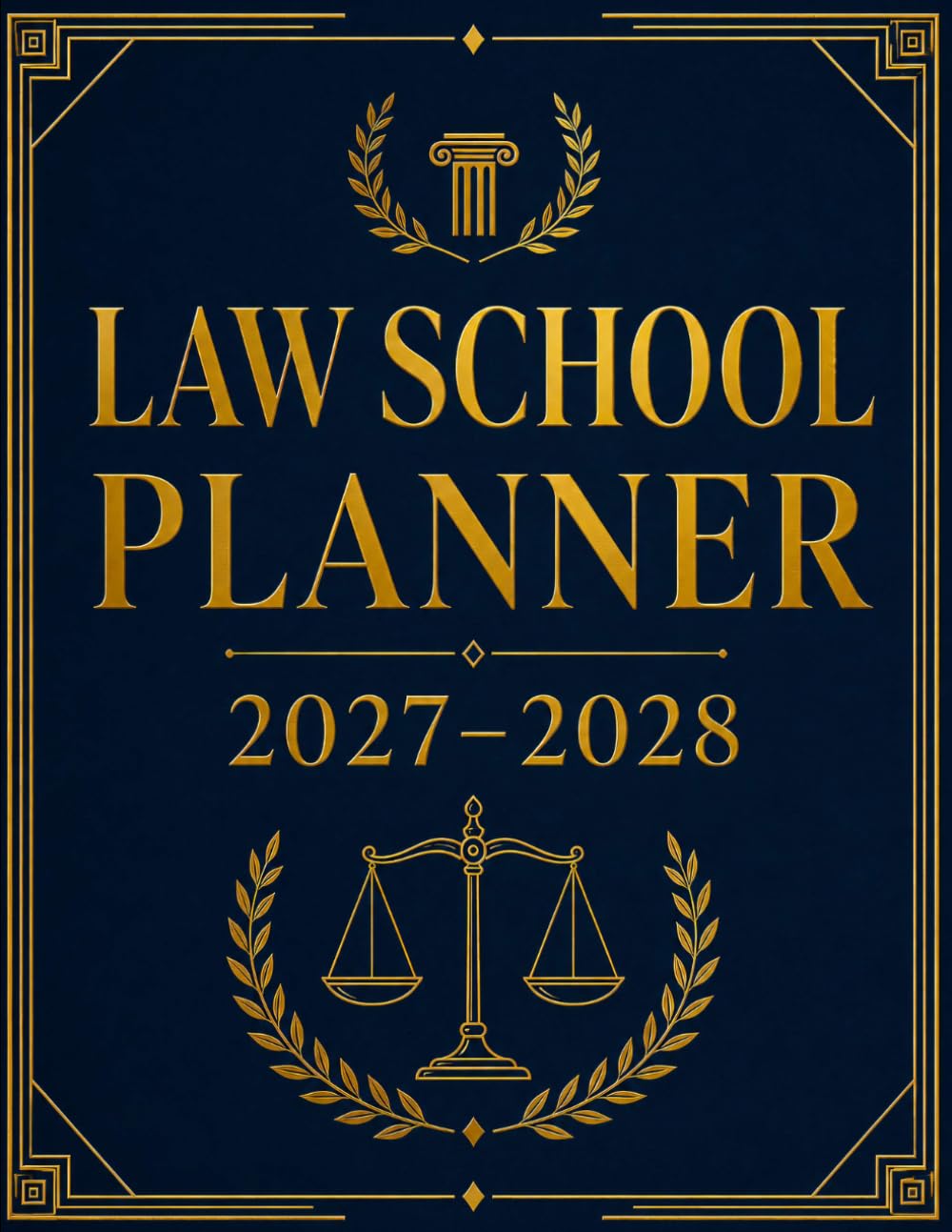 ler totalmente Law School Planner 2027–2028: Stay Organized, Track Case Briefs, Manage Reading, and Plan Every Semester