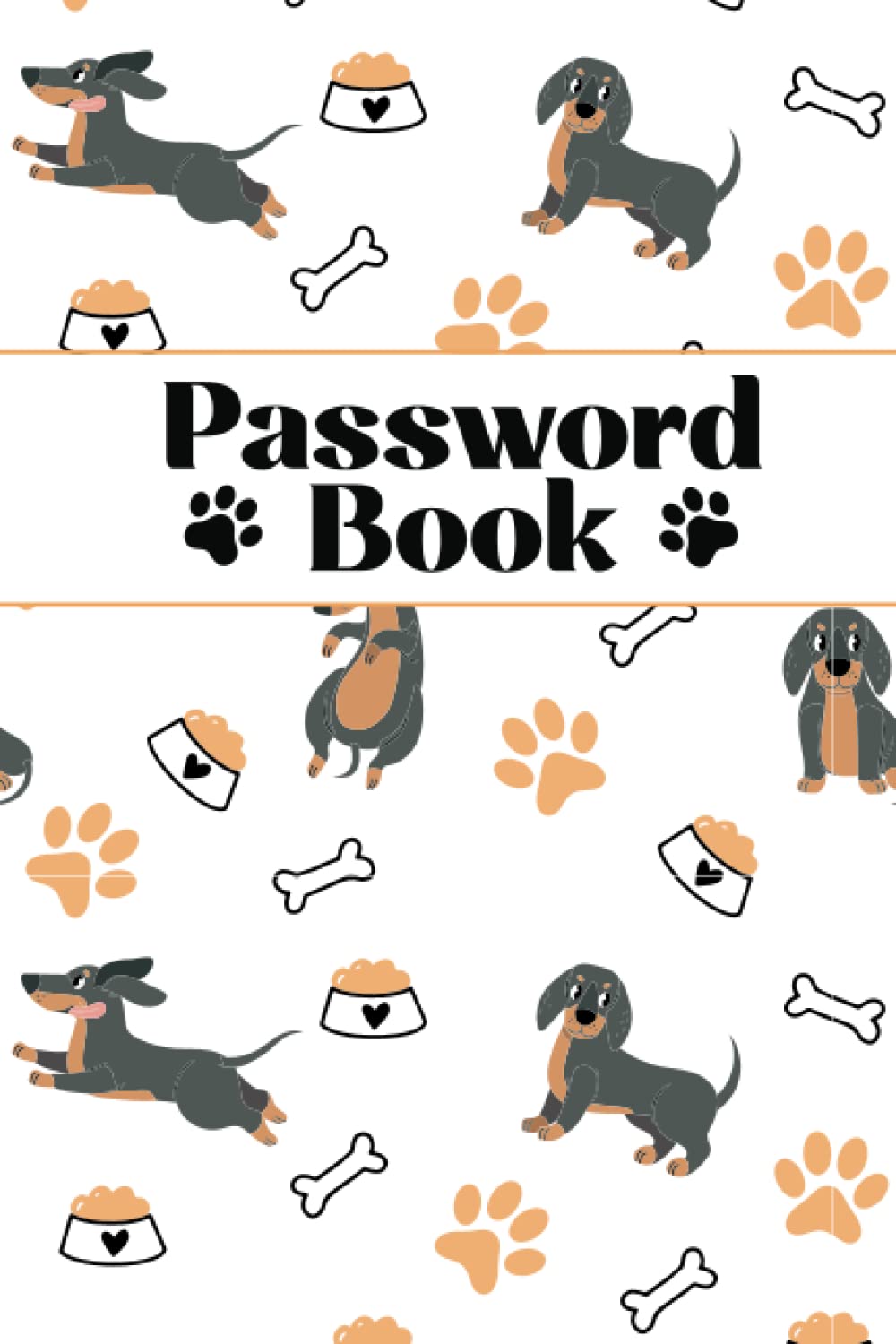 Password Book: Cute Dachshund Password Book| Password Keeper Journal Notebook for Internet Login and Organizer for Usernames baixar livro de graça