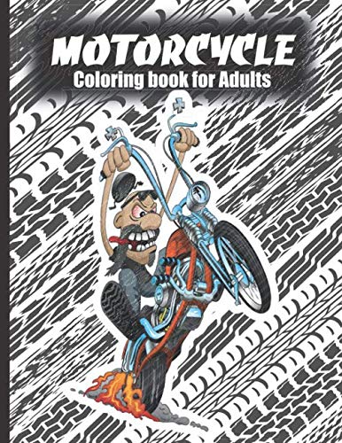 capítulo por capítulo baixar Motorcycle Coloring Book for Adults: A choice of Classic, Bobbers and sports motorbikes to color and unwind