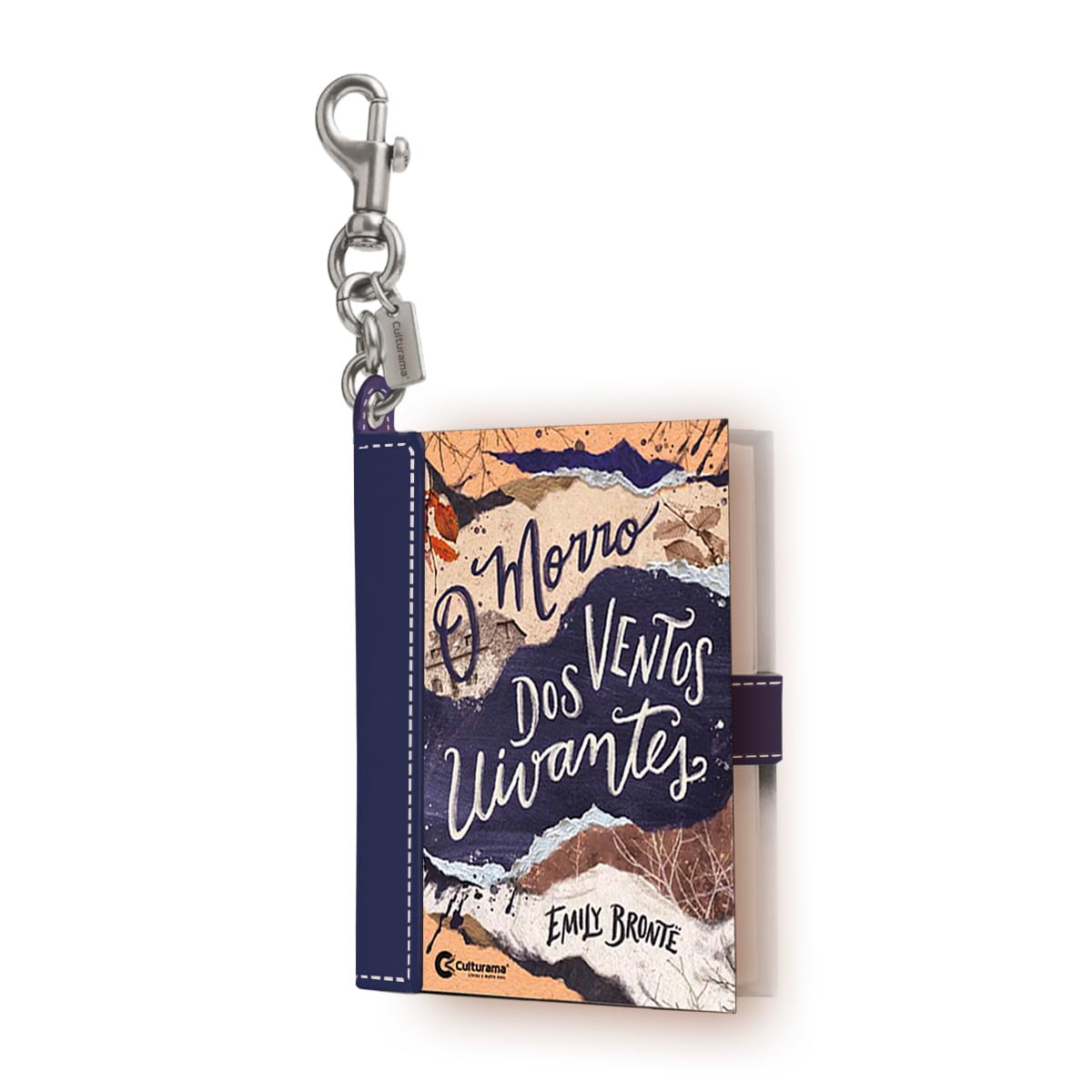 Book Charm - O Morro Dos Ventos Uivantes: Livro com chaveiro
