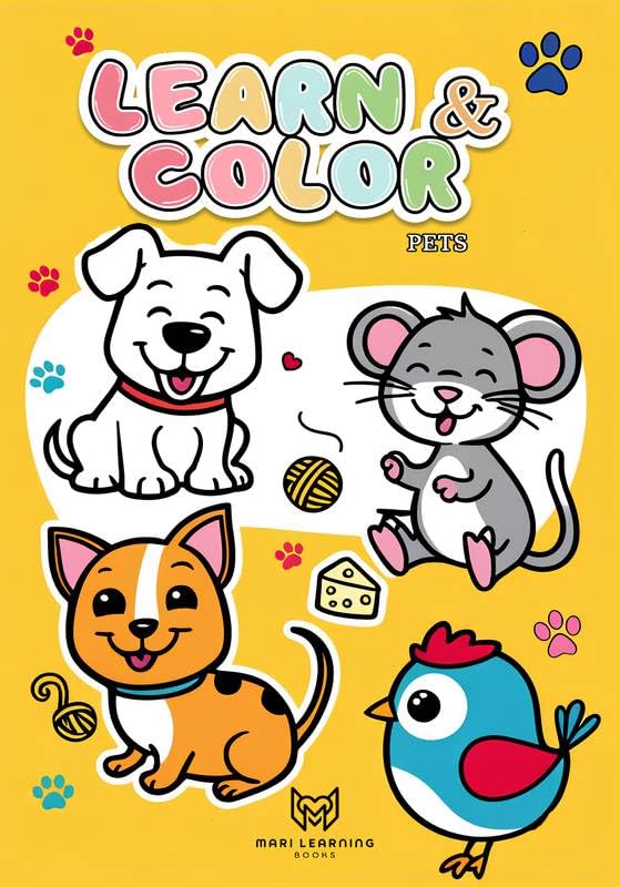 Learn & Color: Pets baixar livro de graça