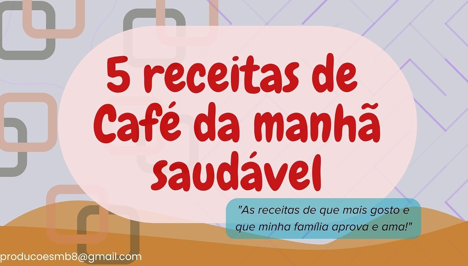 As 5melhores receitas de café da manhã saudável: Este eBook é uma coleção das minhas melhores receitas de café da manhã, aquelas que são sempre sucesso aqui em casa. Receitas saborosas e nutritivas baixar livro de graça