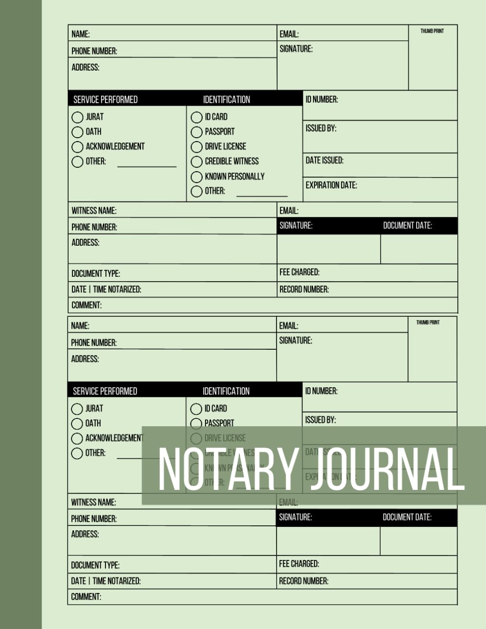 capítulo por capítulo baixar Notary Journal: Record Book For Recording Notarial Acts