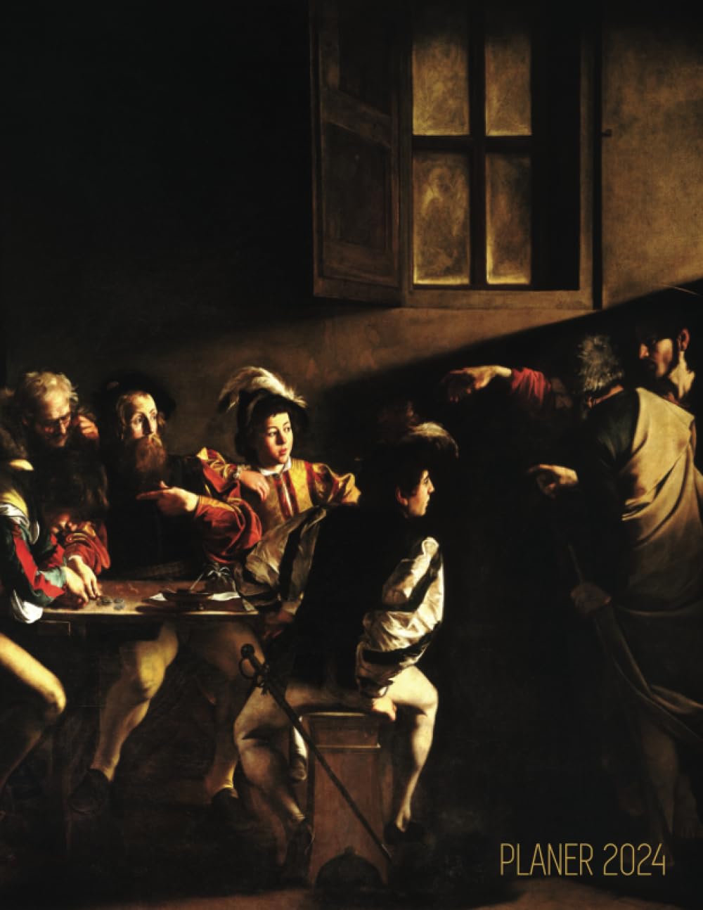 capítulo por capítulo baixar Caravaggio Planer 2024: Berufung des hl. Matthäus | Planer 2024 mit Raum für Notizen | Januar - Dezember 2024 mit Wochenansicht | Agenda Terminplaner mit christliche Kunst (German Edition)