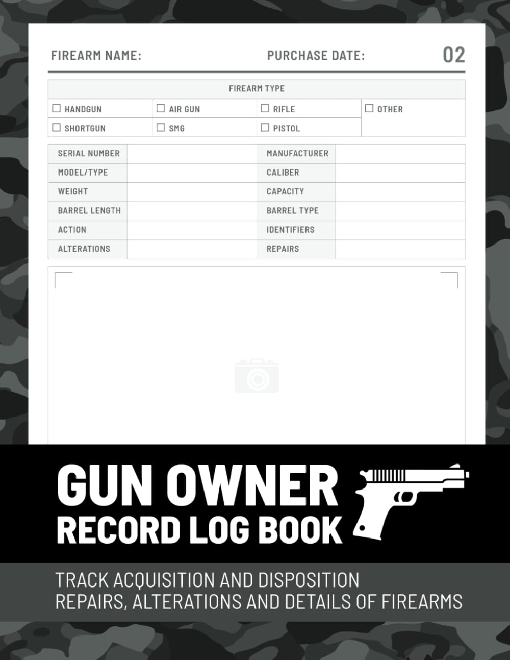 capítulo por capítulo baixar Gun Owner Record Log Book: Personal Firearm Inventory Logbook - Track Acquisition and Disposition, Alterations, and Weapon Repairs