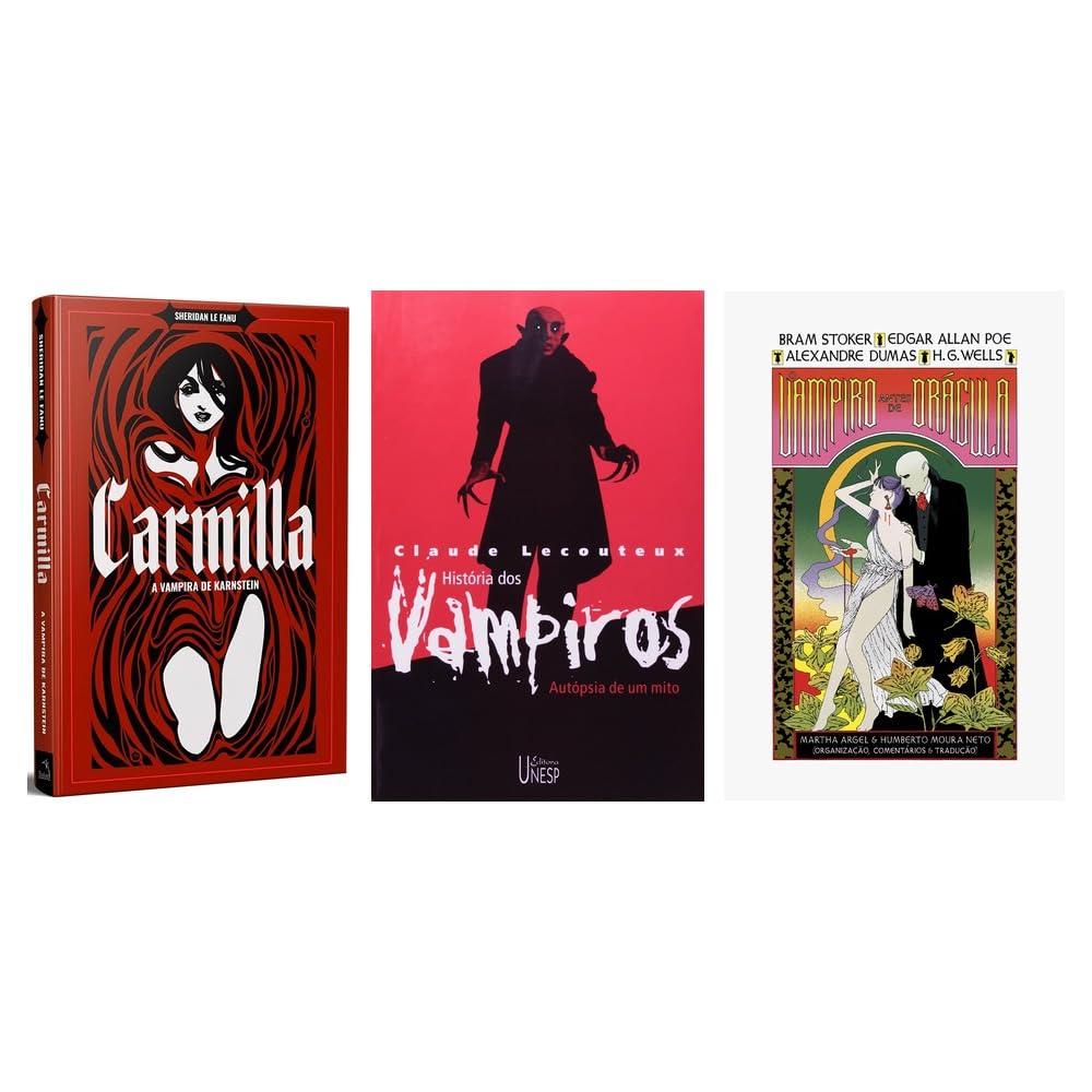 Kit Carmilla + C. dura + História dos vampiros + O vampiro antes de Drácula baixar o livro de graça