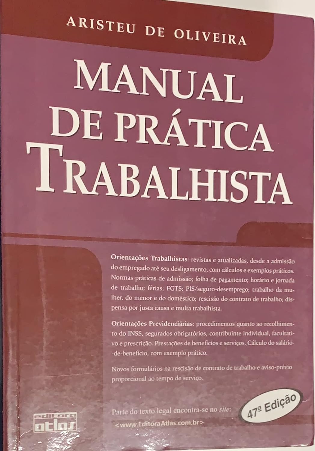Manual De Pratica Trabalhista baixar livro de graça