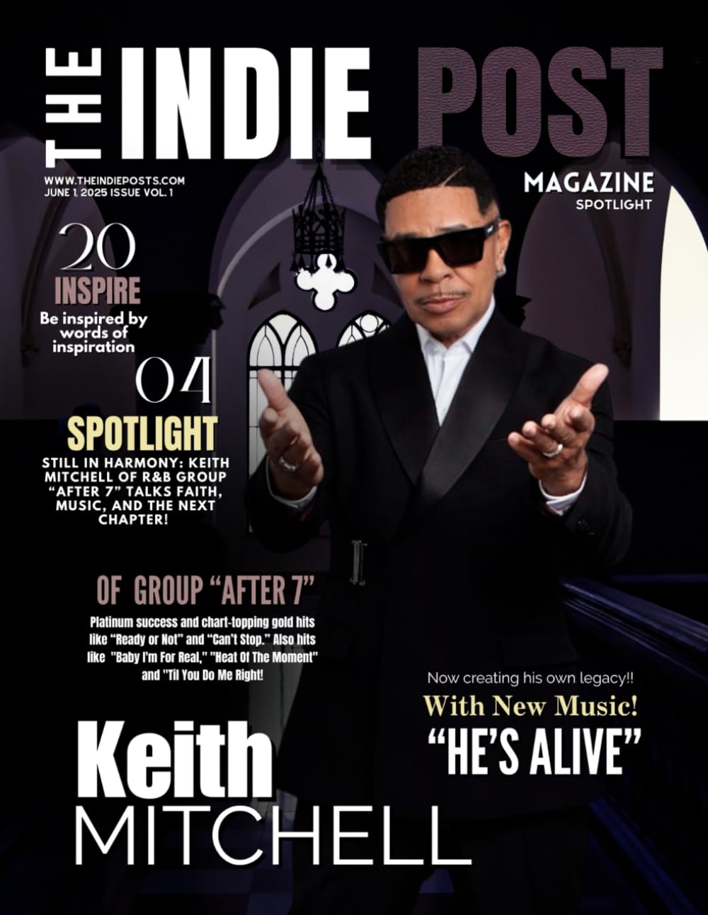 The Indie Post Magazine | Keith Mitchell | June 1, 2025 Issue Vol. 1 baixar o livro de graça